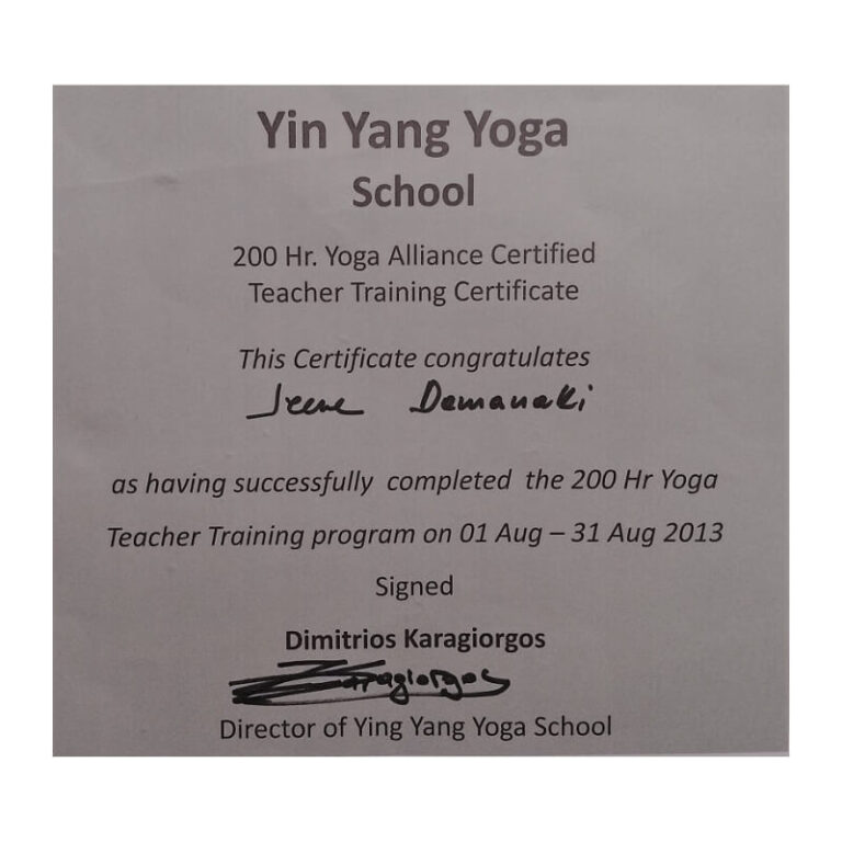 Yin yang yoga diploma-irene-damanaki